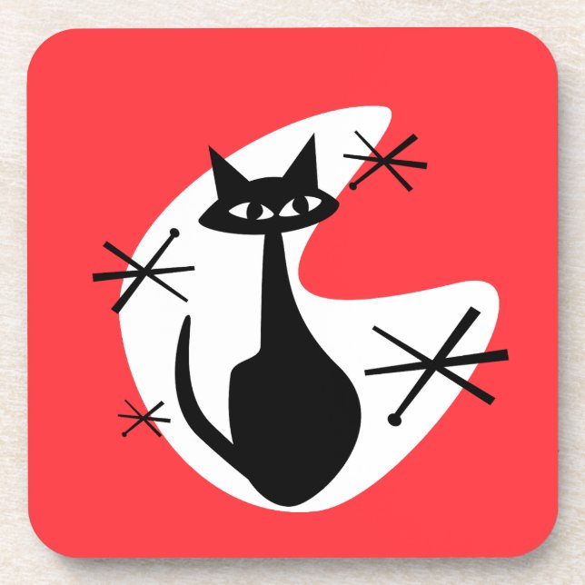 Gatinho de Idade Atômica do MCM Porta copos Boomer (Frente)