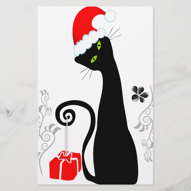 Gatinho de Natal moderno (Frente)