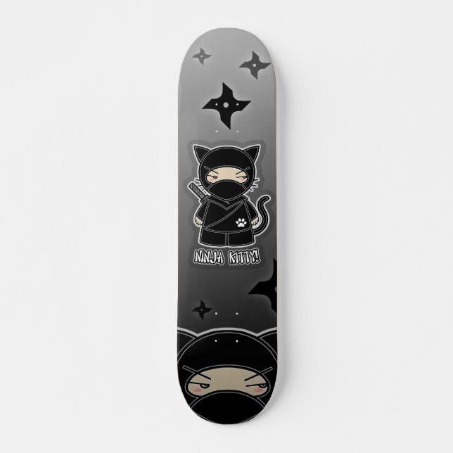 Gatinho de Ninja! Skate (Frente)