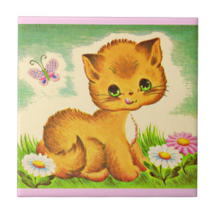 gatinho de olhos verdes adorável