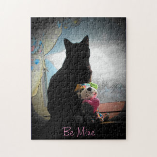 Gatinho de quebra-cabeça personalizável e descarga