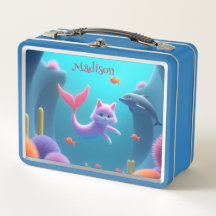 Gatinho de Sereia Cor-de-rosa-branca