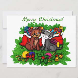 Gatinho e Copo, XMas Feliz