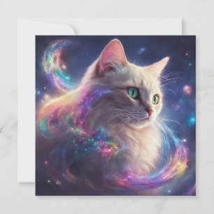 Gatinho estelar - arte cósmica em gatos