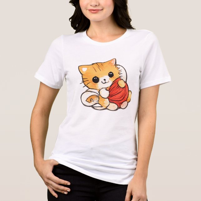 Gatinho Fofo com Linha (Frente)