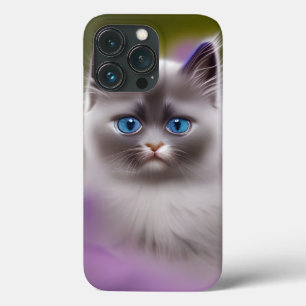 Gatinho Himalaio De Olhos Azuis E Bonitos