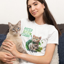 Gatinho Laranja Sr. Charme Sortudo de São Patrício
