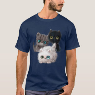 Gatinho Lover T, Camisetas De Gatinhos Gelados, Ga