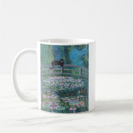 Gatinho na caneca Monet
