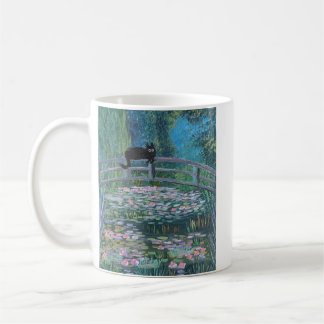 Gatinho na caneca Monet