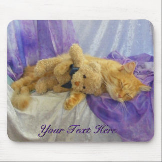 Gatinho Napping Mousepad