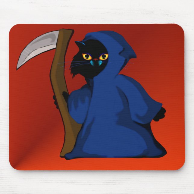 Gatinho pequeno Mousepad da ceifeira (Frente)