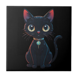 Gatinho Preto Pouco Assustador