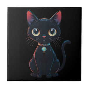 Gatinho Preto Pouco Assustador