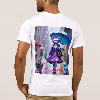 Gatinhos de camisas de serra curta de Bella Canvas