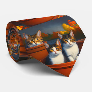 Gatinhos De Plantas potes, Gravata De Pescoço