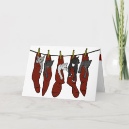 Gatinhos do Natal | Chatons de Nöel Cartão