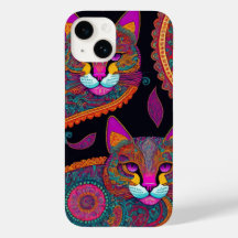 Gatinhos Paisley