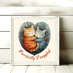 Gatinhos puramente mastigados, Poster Wall Art