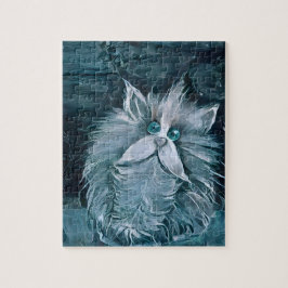 Gato 1 - Olhando para você Quebra-cabeça de Jigser