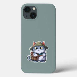 Gato adorável na minha capas de iphone cobrir ip