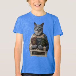 Gato Aristóteles Azul Russo