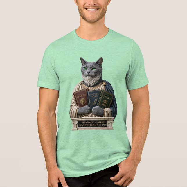 Gato Aristóteles Azul Russo (Frente)