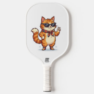 Gato Atitude com Óculos de Sol & Cachecol