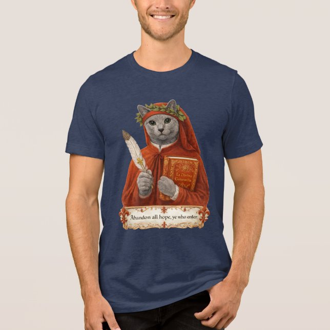 Gato Azul Russo Dante Alighieri (Frente)