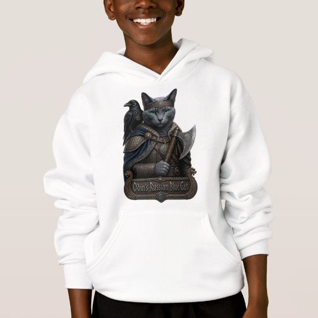 Gato Azul Russo Nobre Odin (Frente)
