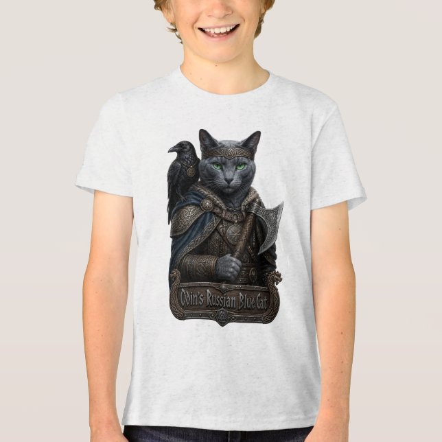 Gato Azul Russo Nobre Odin (Frente)