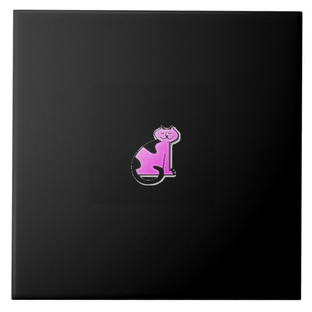 Gato, azulejo de cerâmica, à venda! (Frente)