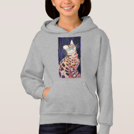 Gato Bengal Neon Noir