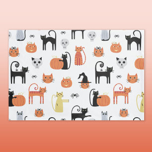 Gato Bonito de Halloween Spooky