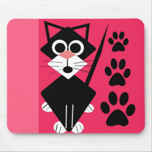 Gato bonito Mousepad