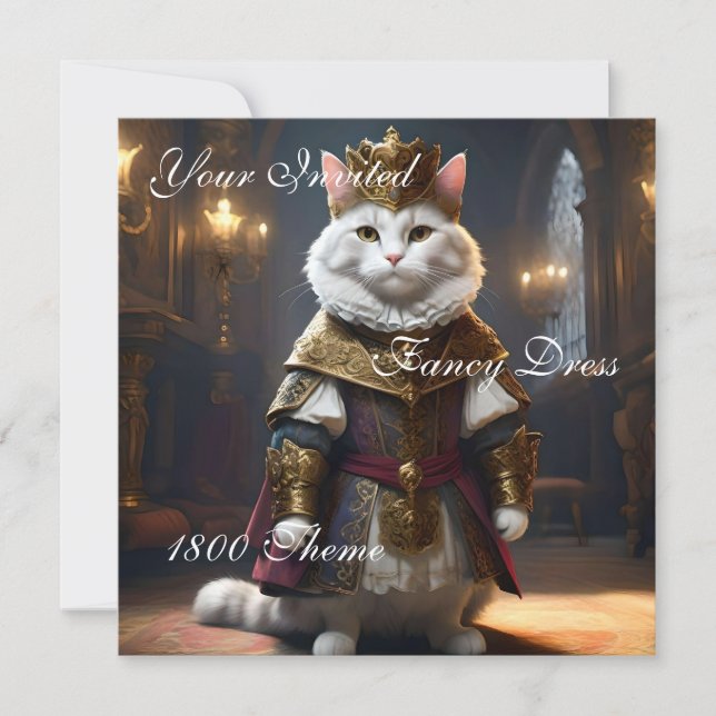 Gato Branco Renascentista, Convites de Rico (Frente)