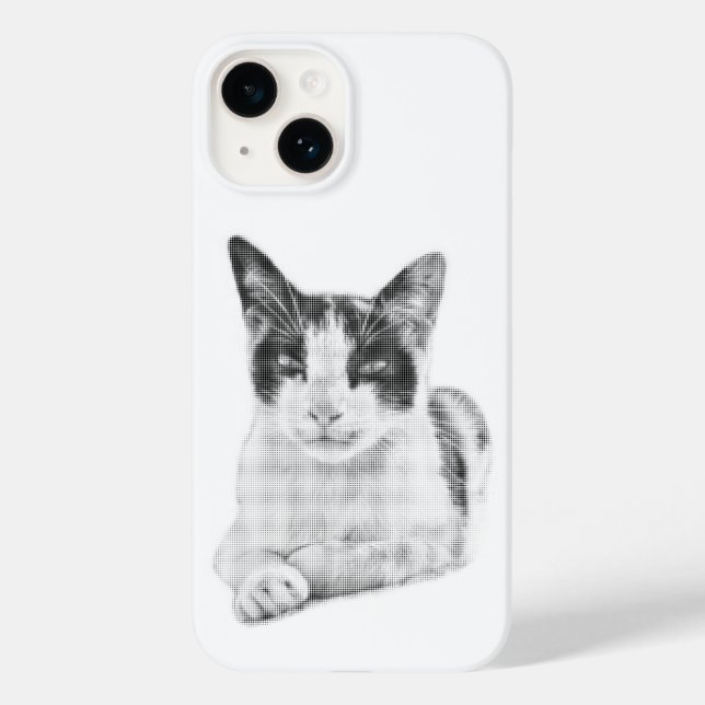 Gato Calico Meia-Tom (Verso)