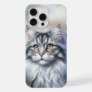 Gato Cheio de Graça em aquarela