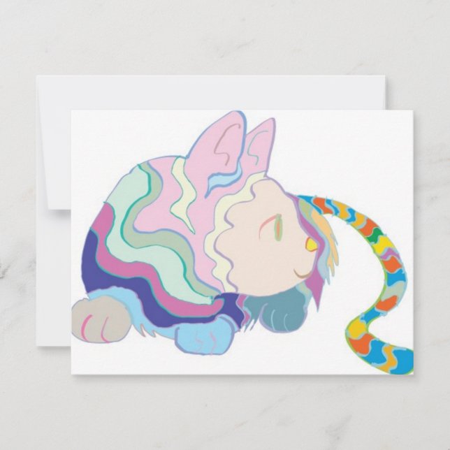 Gato Colorido (Frente)