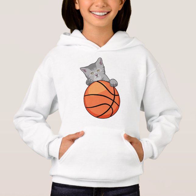 Gato com basquete (Frente)