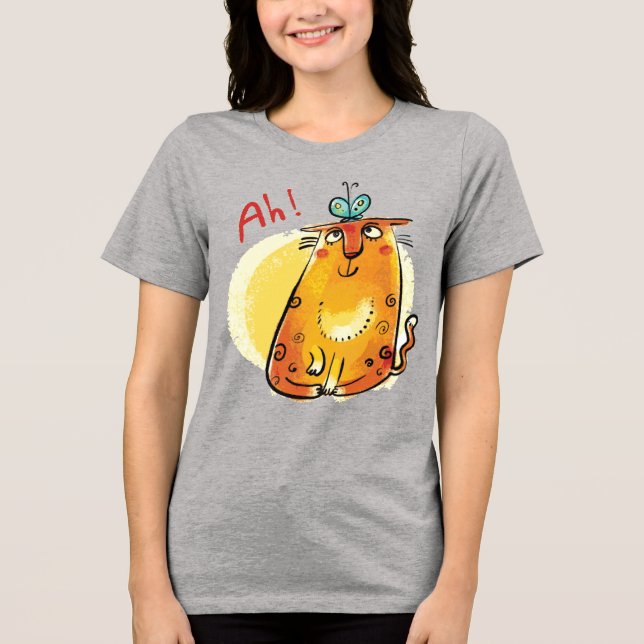 Gato com borboleta (Frente)