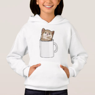 Gato com caneca de café