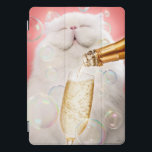Gato Com Champanhe<br><div class="desc">Sip,  Sip,  Hooray! | Avanti,  a Marca Humor Global™ tem entretido o mundo com seus cartões de saudação Sentir-se bem engraçado por mais de 40 anos. Nossas personagens vivem a vida ao máximo e celebram o humor no dia a dia.</div>