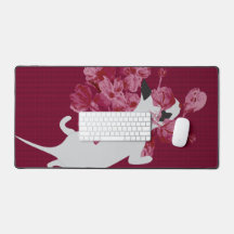 Gato com Flores Encantadoras