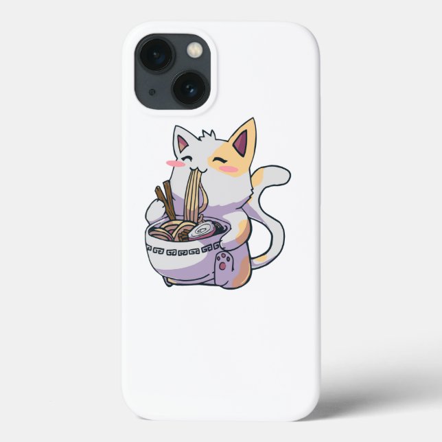 Gato Comendo Ramen (Verso)