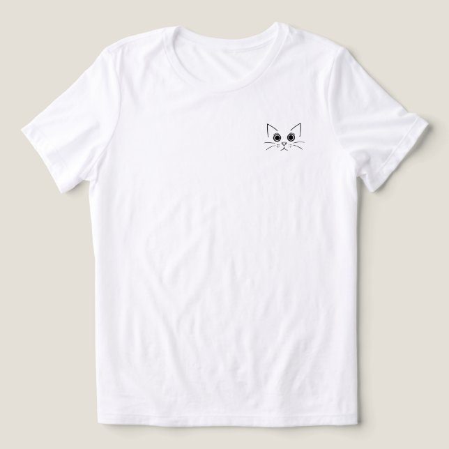 gato curioso (Design frontal)