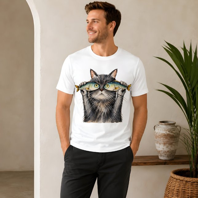 Gato Curioso com Óculos de Peixe (Criador carregado)