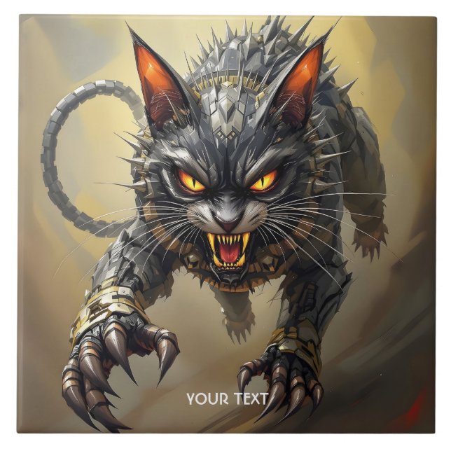 Gato Cyborg Furioso e Furioso Fantasy (Frente)