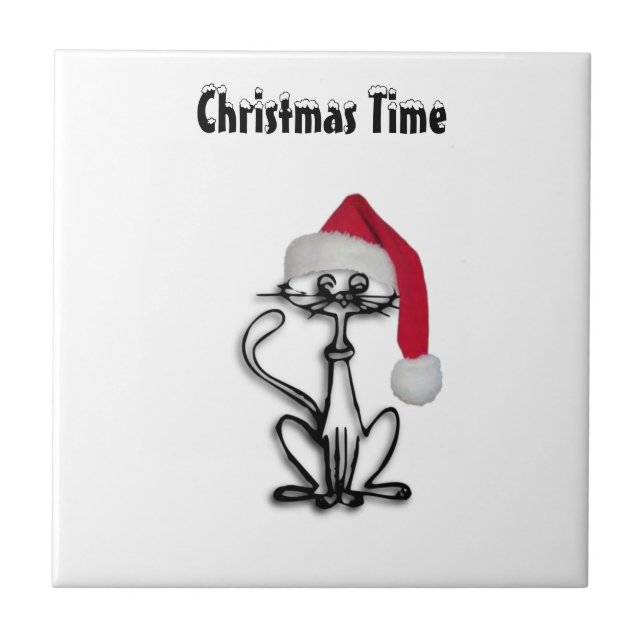 Gato da Hora de Natal (Frente)