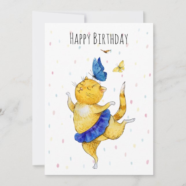 Gato Dançante Bonito (Frente)